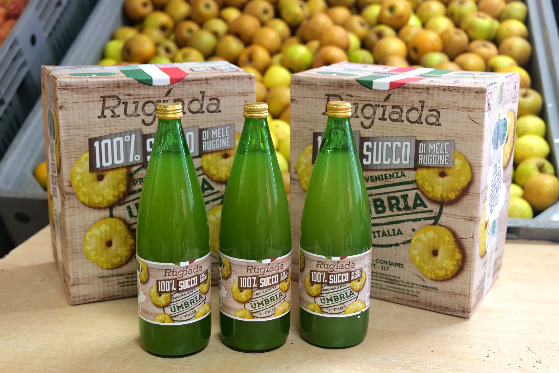 Succo di mela Rugiada - Il Frutteto Perugia